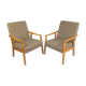 Pair of Mid Century Armchairs, Czechoslovakia 1970's