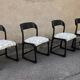 4 chaises Baumann Traîneau