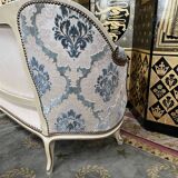 Louis XV style basket sofa