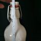 bouteille, carafe en grès , céramique blanche ,MKM