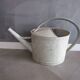 Old zinc watering can