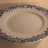 Plate on heel plate mounted X 2 Sarreguemines