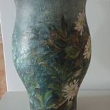 Vase peint à la main XIXeme