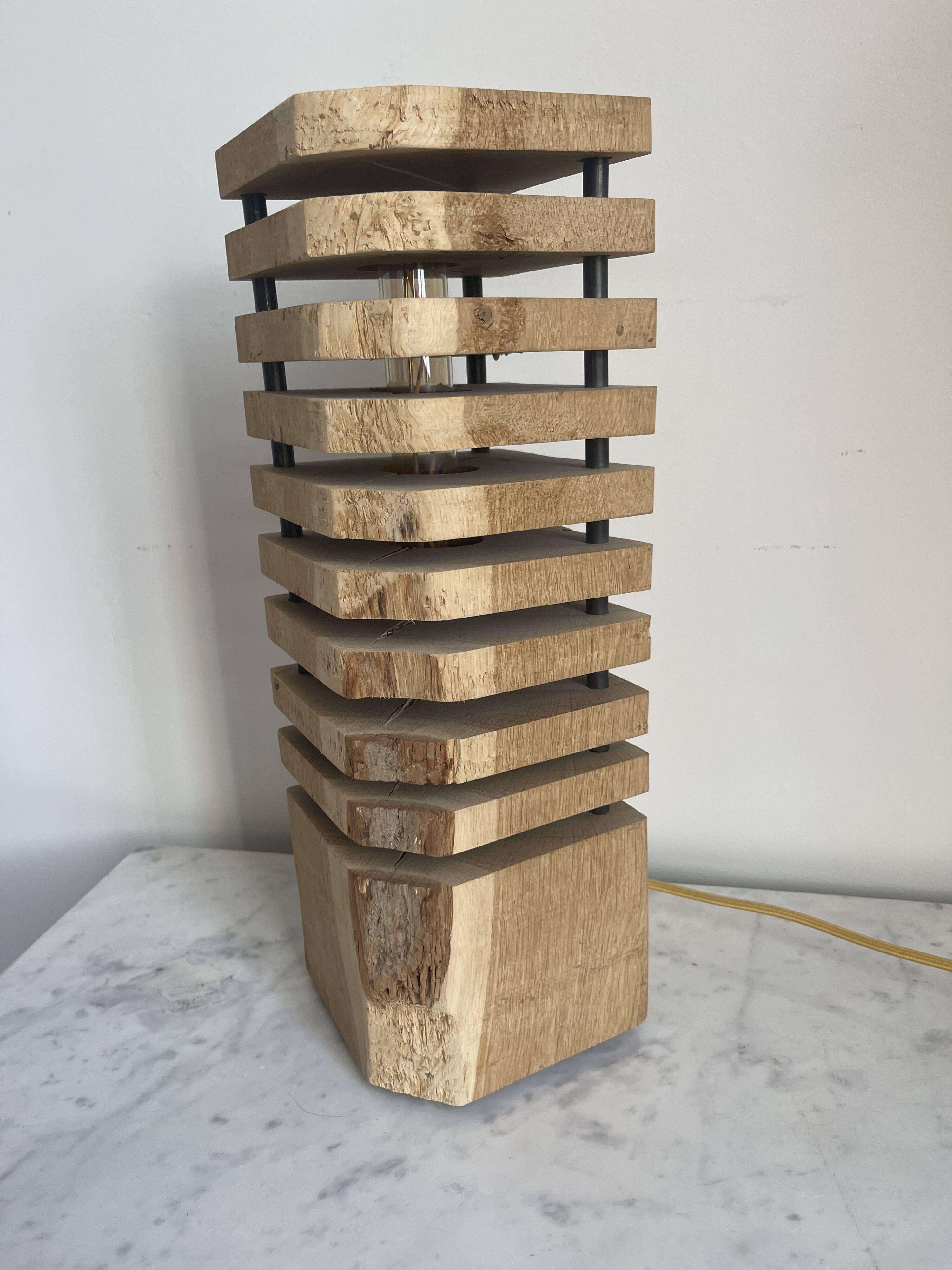 Wooden lamp
