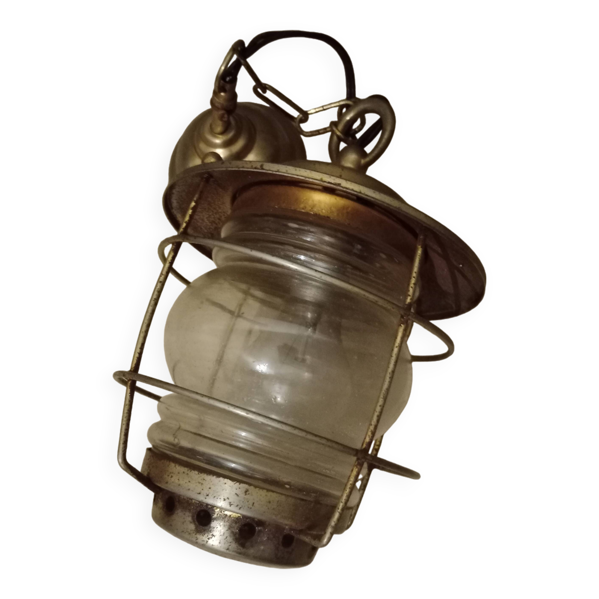 Vintage copper lamp