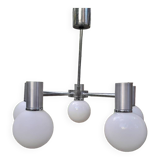Chrome chandelier