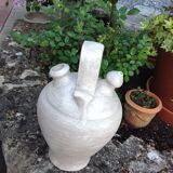 Old painted terracotta gargolet 60s-70s