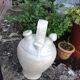 Old painted terracotta gargolet 60s-70s