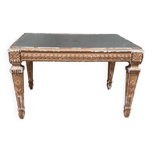 table basse doré style - xvi