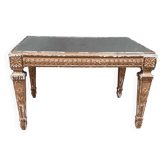 Table basse doré style Louis XVI