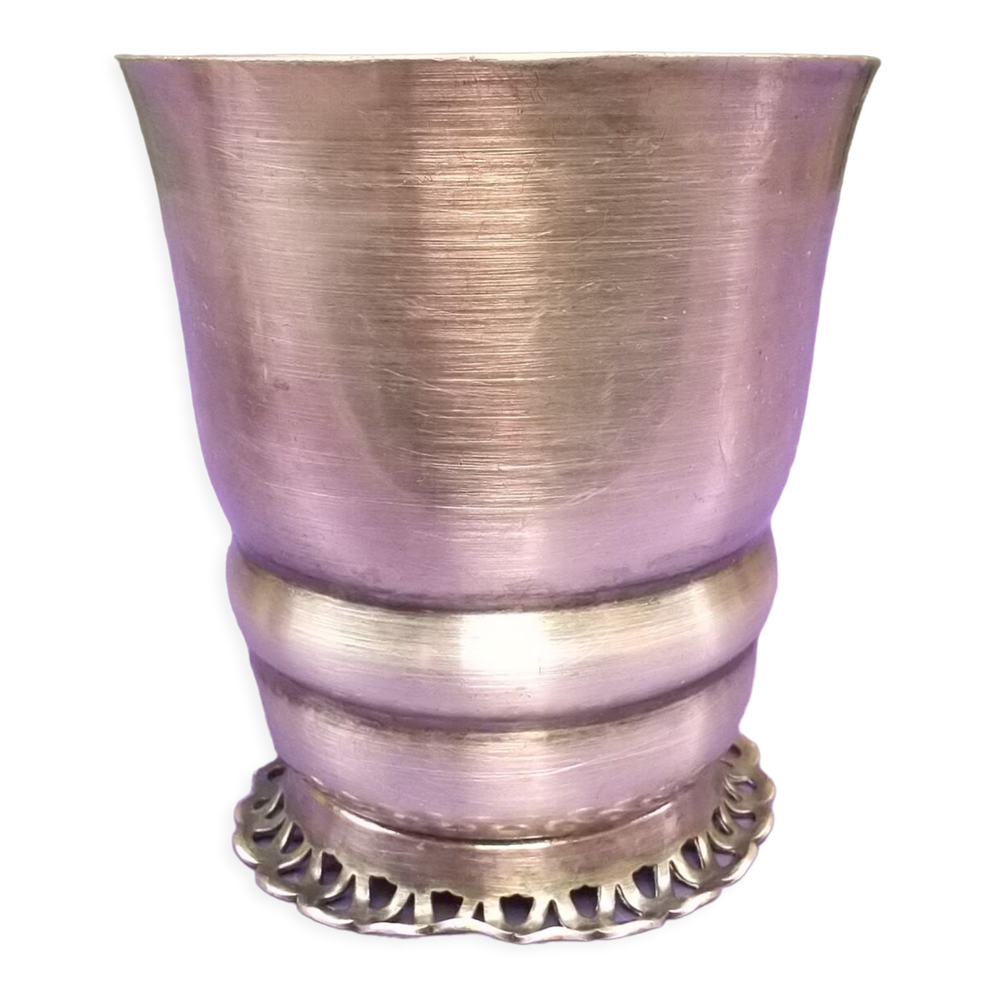 Timpani in silver metal