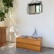 Bedside cabinet pine Maison Regain