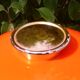 Ice bucket shape orange ball advertising "solonia" vintage 70s