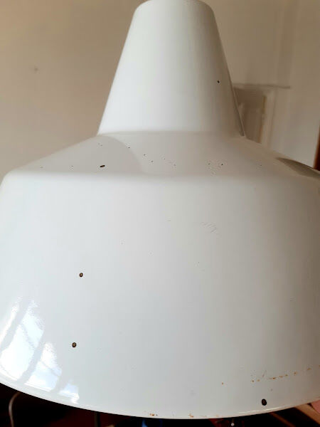 Suspension en rôle émaillée Louis Poulsen,  1960