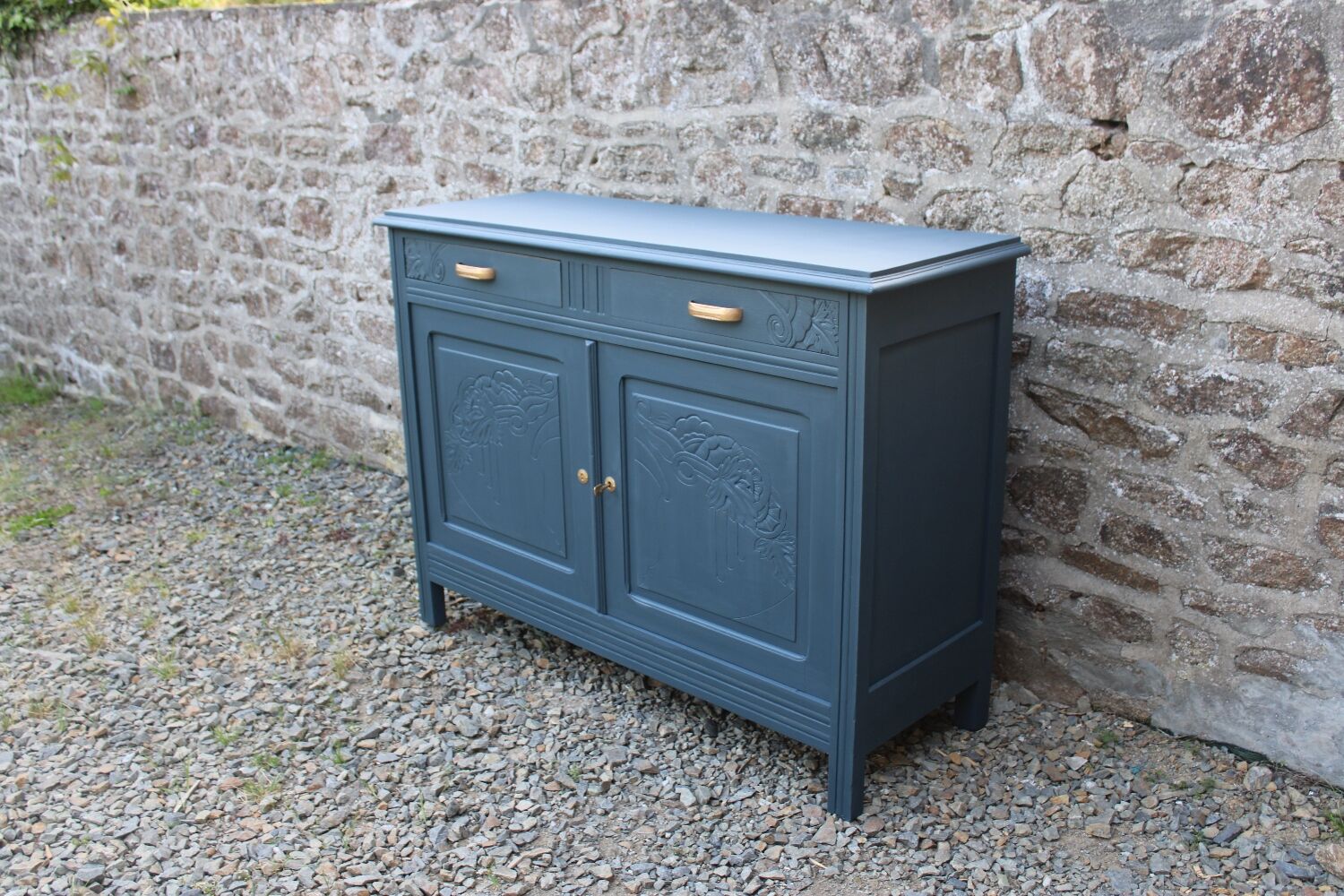 Vintage art deco parisian sideboard