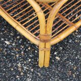 Rattan coffee table