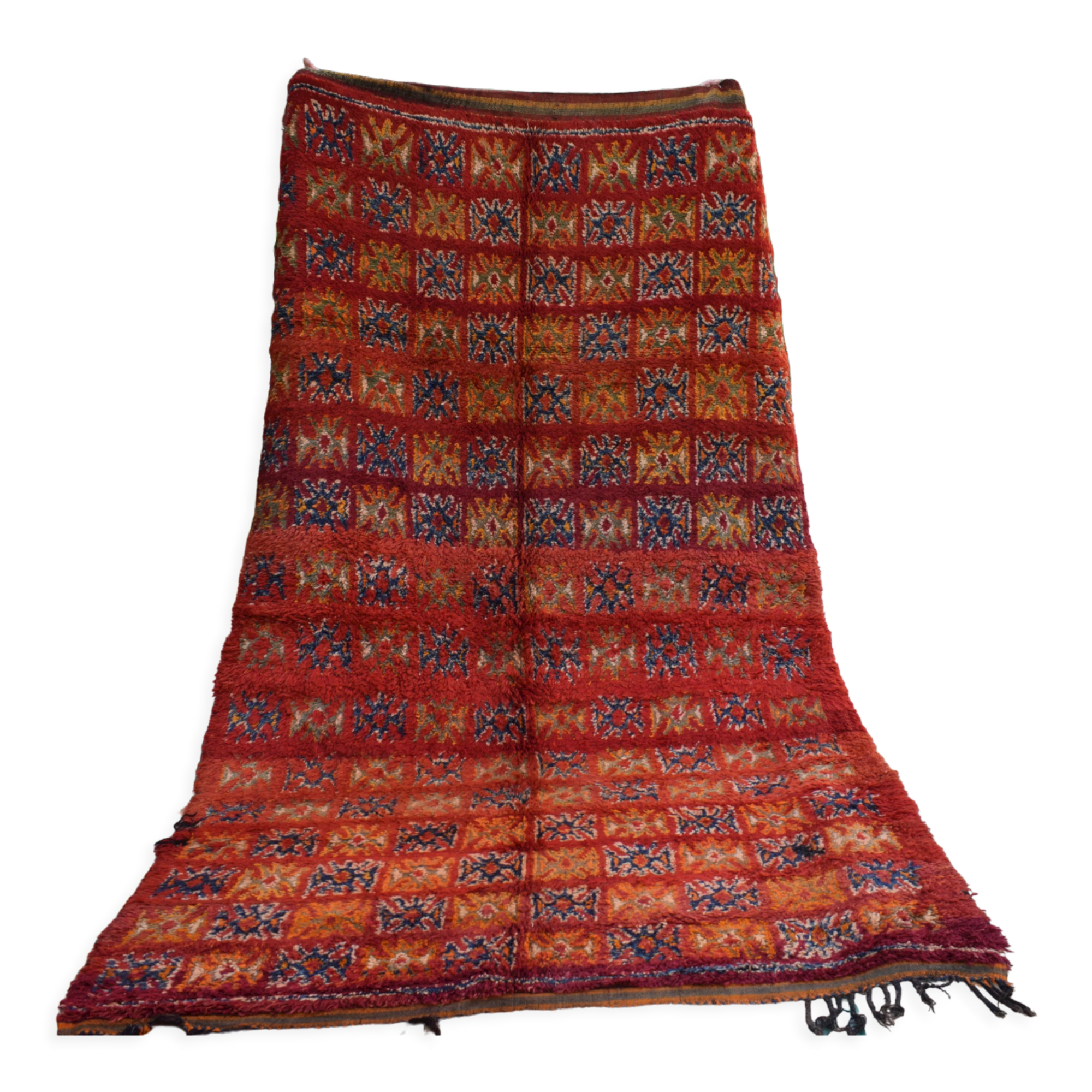 Berber rug Moroccan vintage Atlas