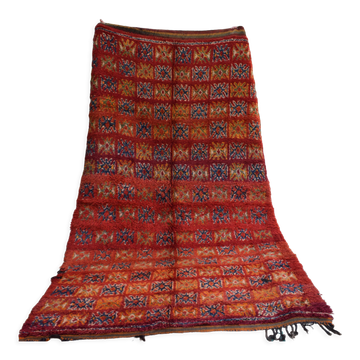 Berber rug Moroccan vintage Atlas