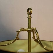 Empire style lamp with three lights