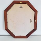 Vintage octagon mirror