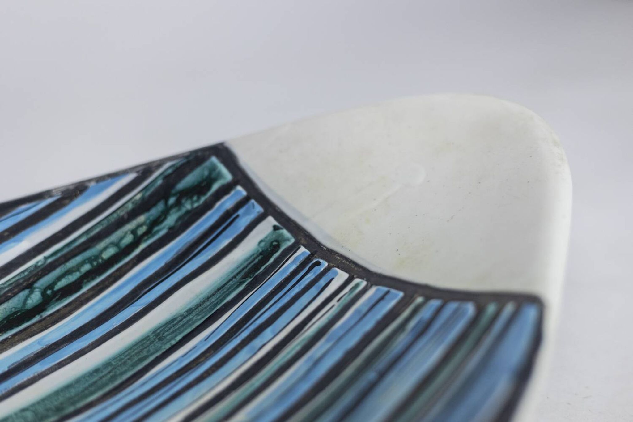 Roger Capron. Free-form ceramic cup. 1960s.