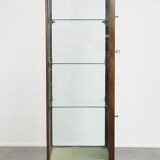 Vitrine anglaise ancienne avec éclairage – Fin du XIXe siècle