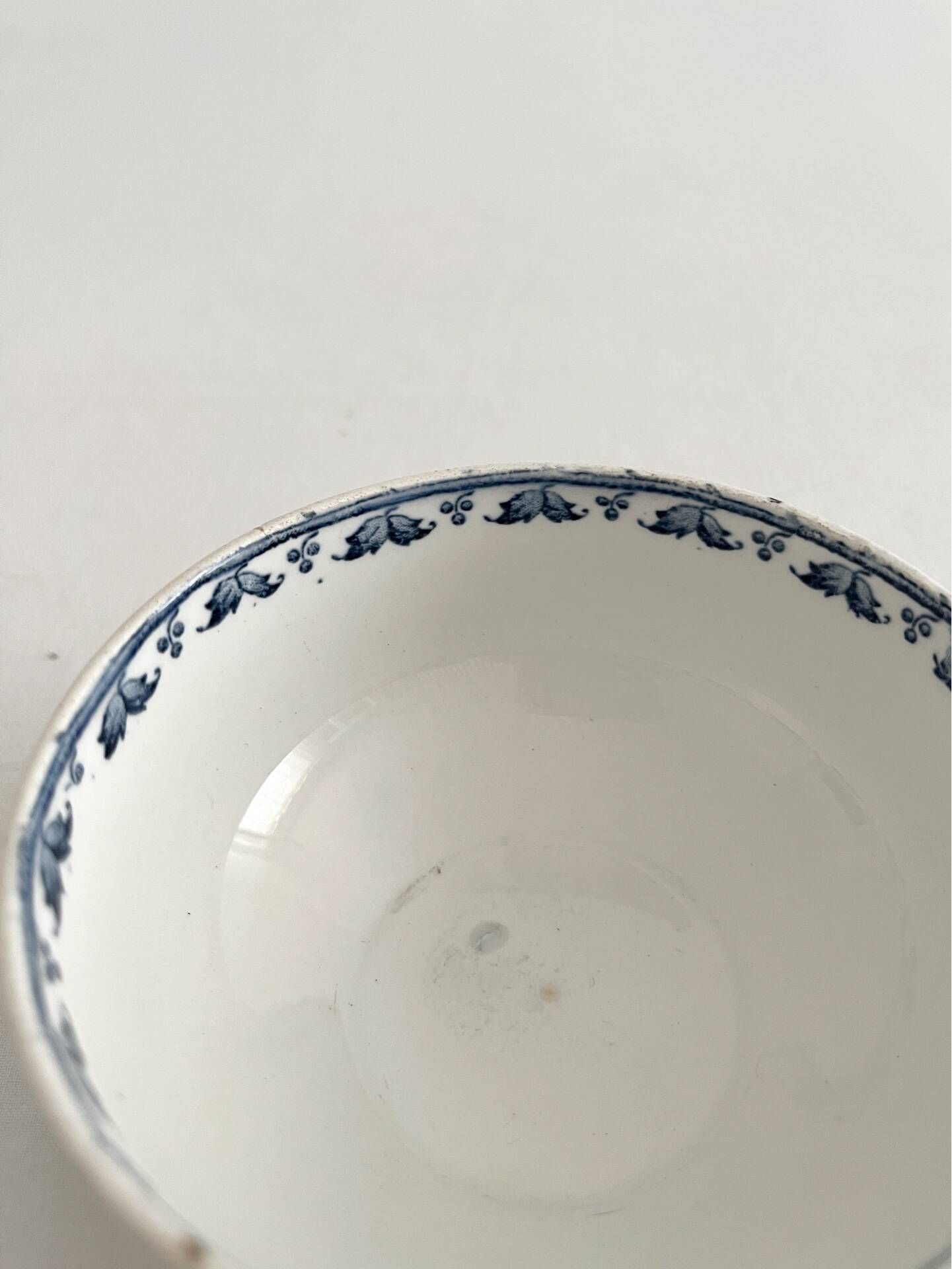 Antique ironstone cup "Carmen" Sarreguemines