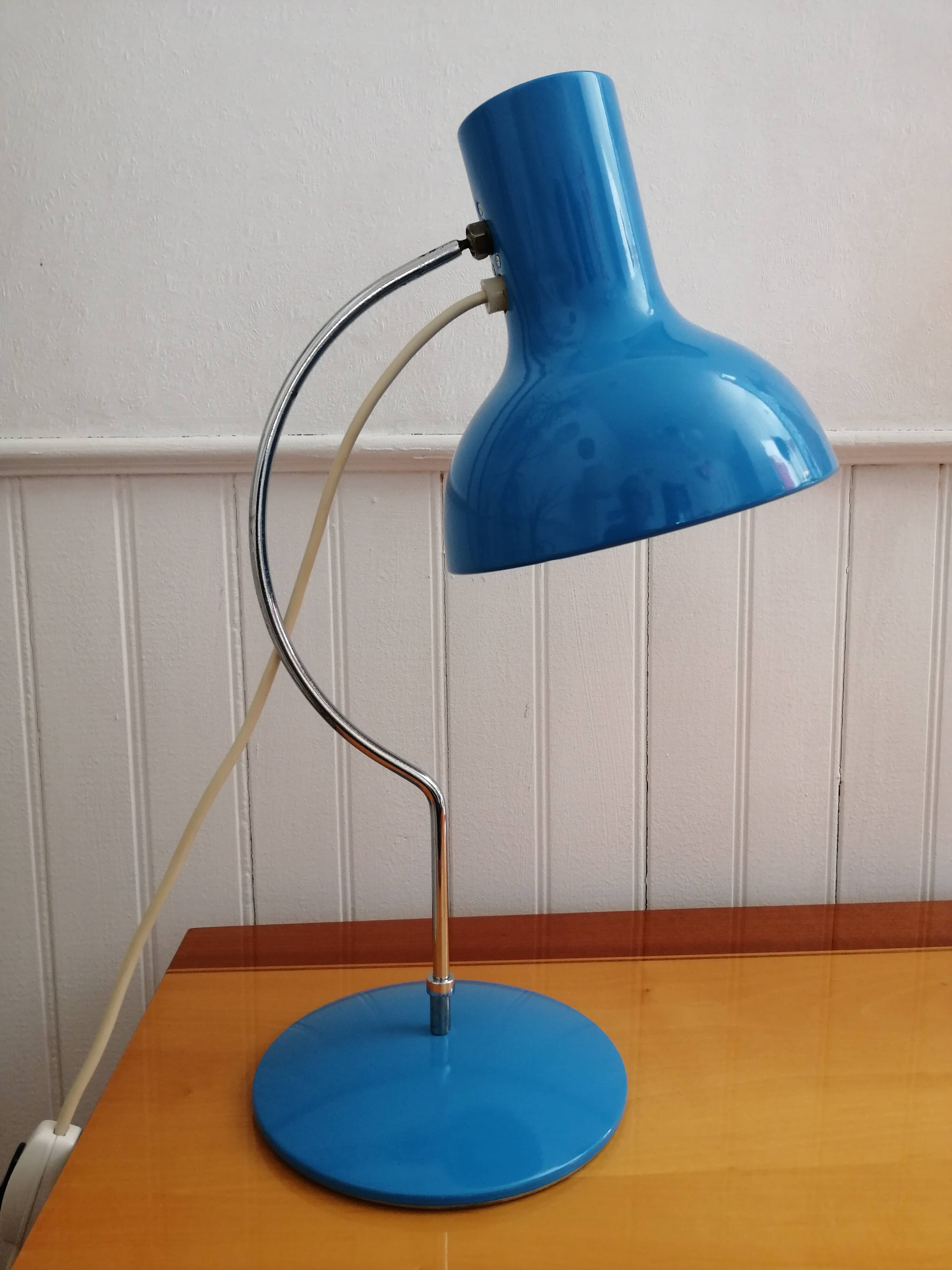Lampe de table Josef Hurka pour Napako. Tchécoslovaquie. Années 60