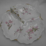 Ancien plat serviteur mendiant porcelaine