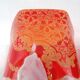 Paire de vases émaillés Legras rouge rubis
