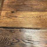 Double-sided oak desk – 19th century – Clichy Carpentry