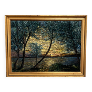 Tableau Huile lucien