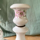 Pair of porcelain candlesticks from Paris