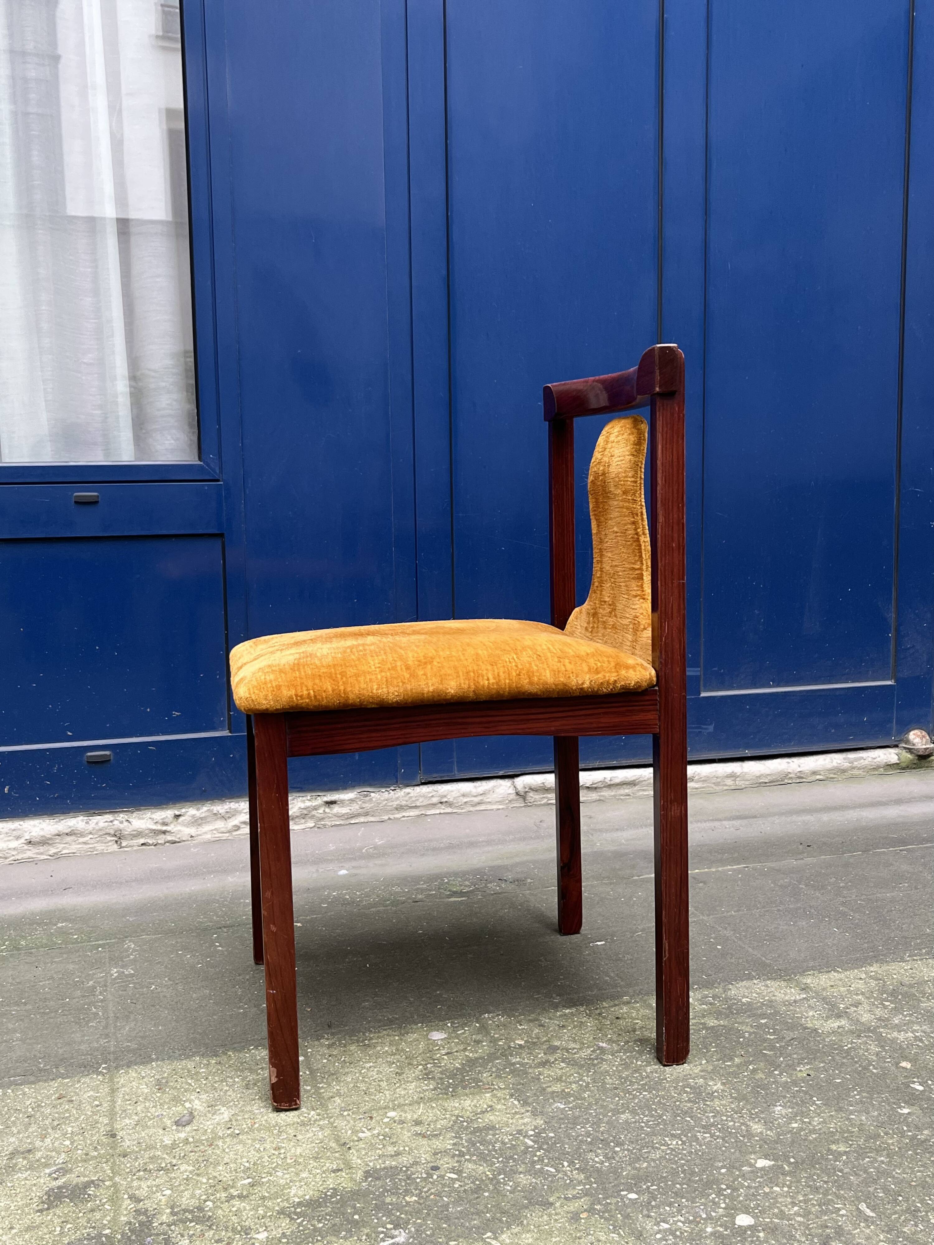 Two chairs attributed to Luigi Salocchi for Sormani, 1960s.