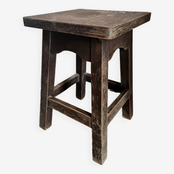 Old wooden stool