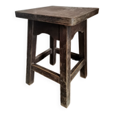 Tabouret bois ancien