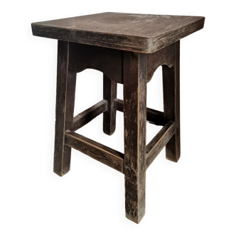 Old wooden stool