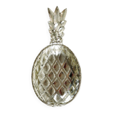 Silver plated metal empty pocket