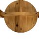 Mid century pinewood stool, minimalistic design  1960s