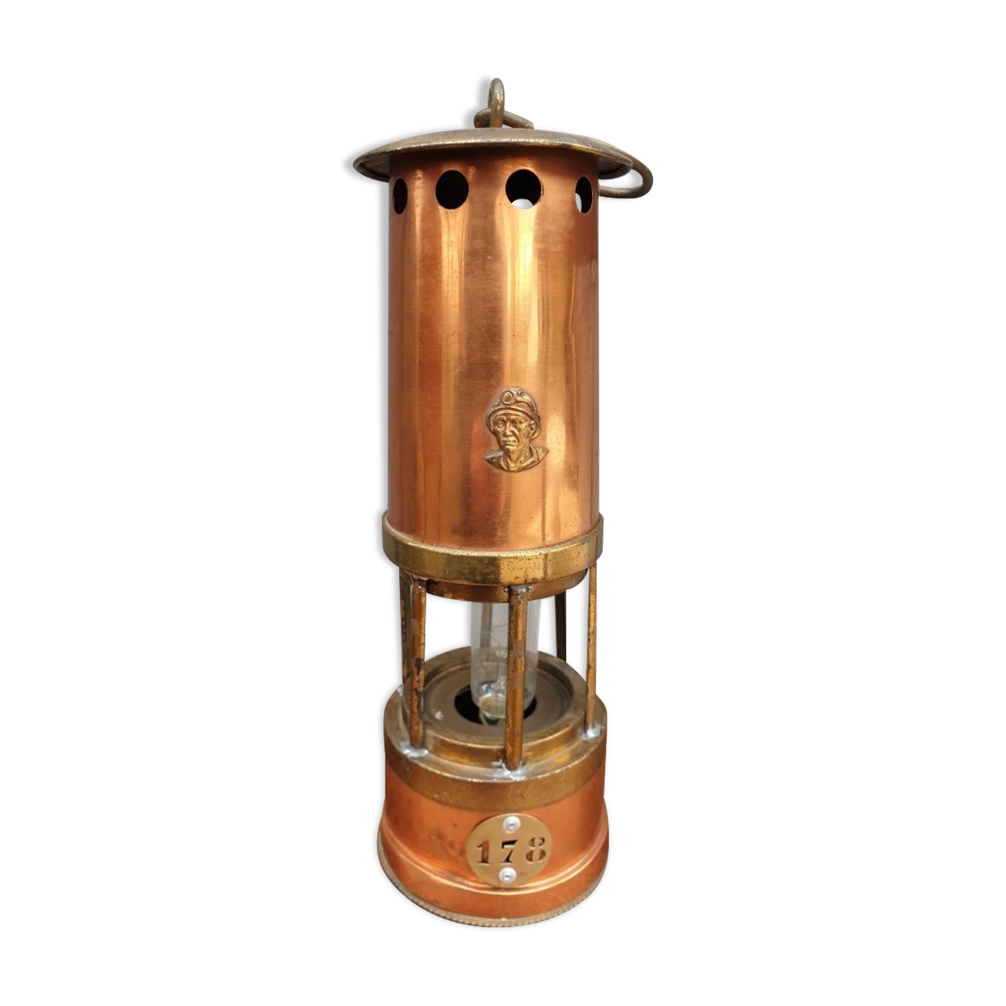 Electrified miner's lantern 178