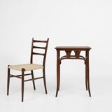 Table d'appoint art nouveau J. & J. Kohn en bois courbé, Autriche ca. 1910