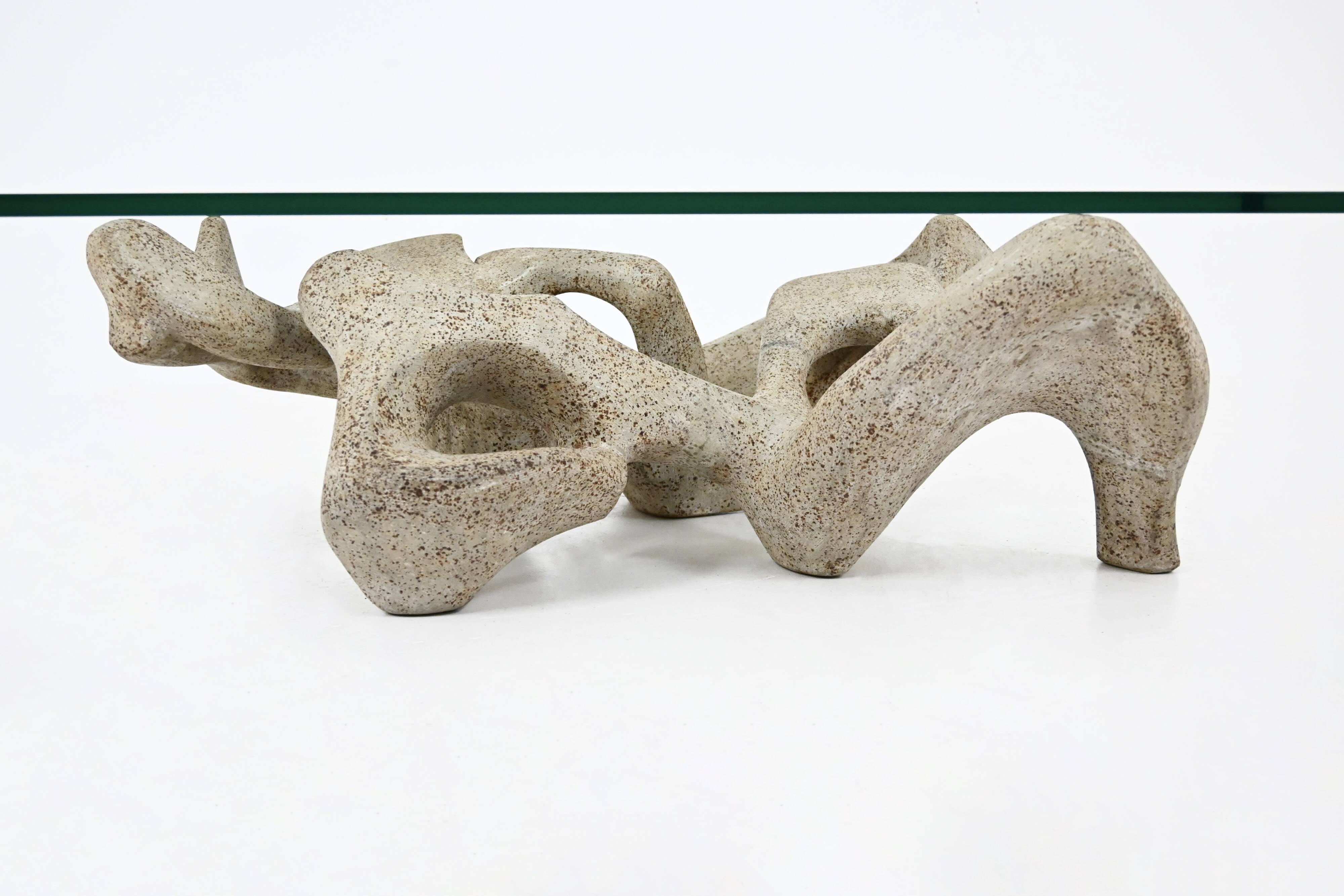 Claudio Trevi coffee table, 1970s