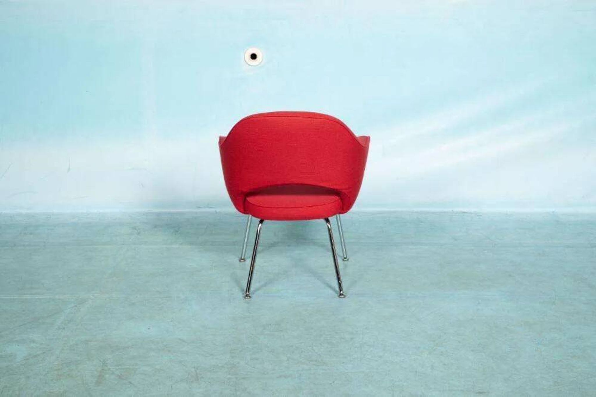 Chaise exécutive Knoll Saarinen des années 1960, époque spatiale.