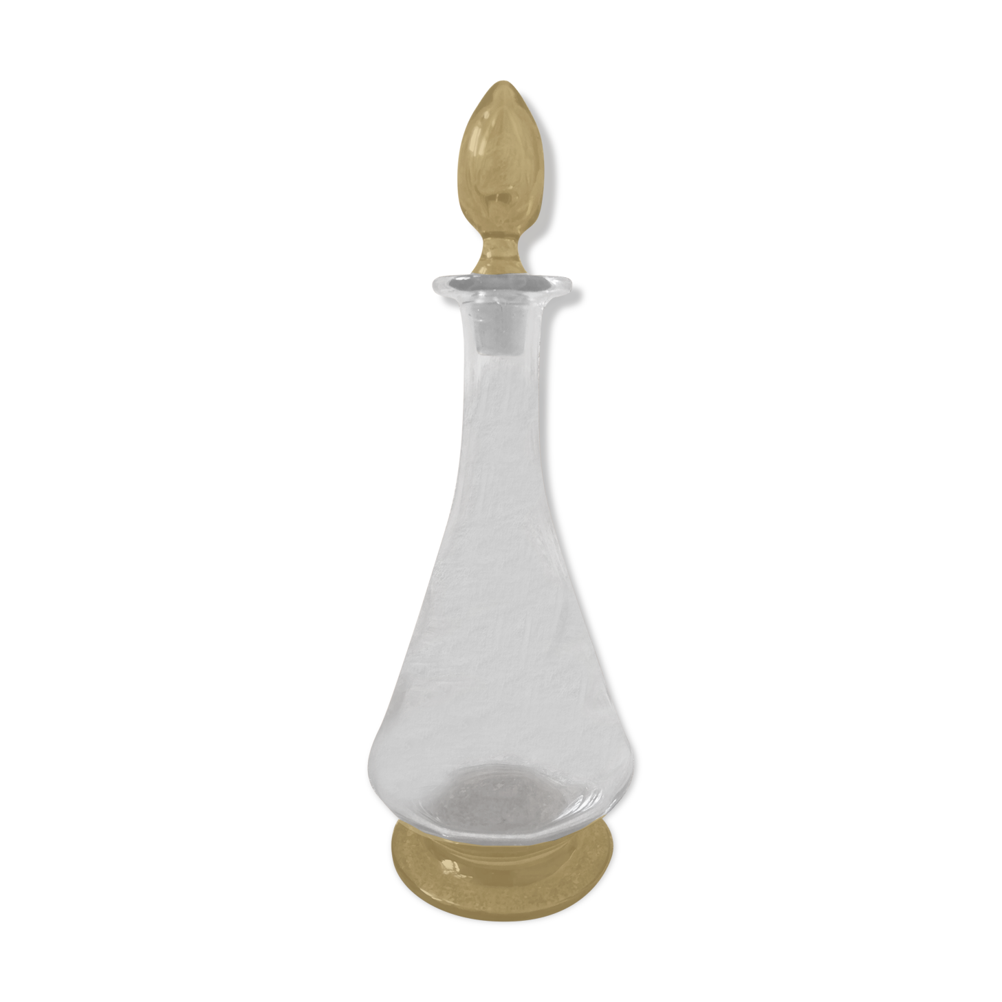 Italian decanter made of blown glass