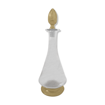 Italian decanter made of blown glass