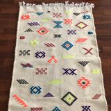 Moroccan Berber Handwoven Runner Rug
