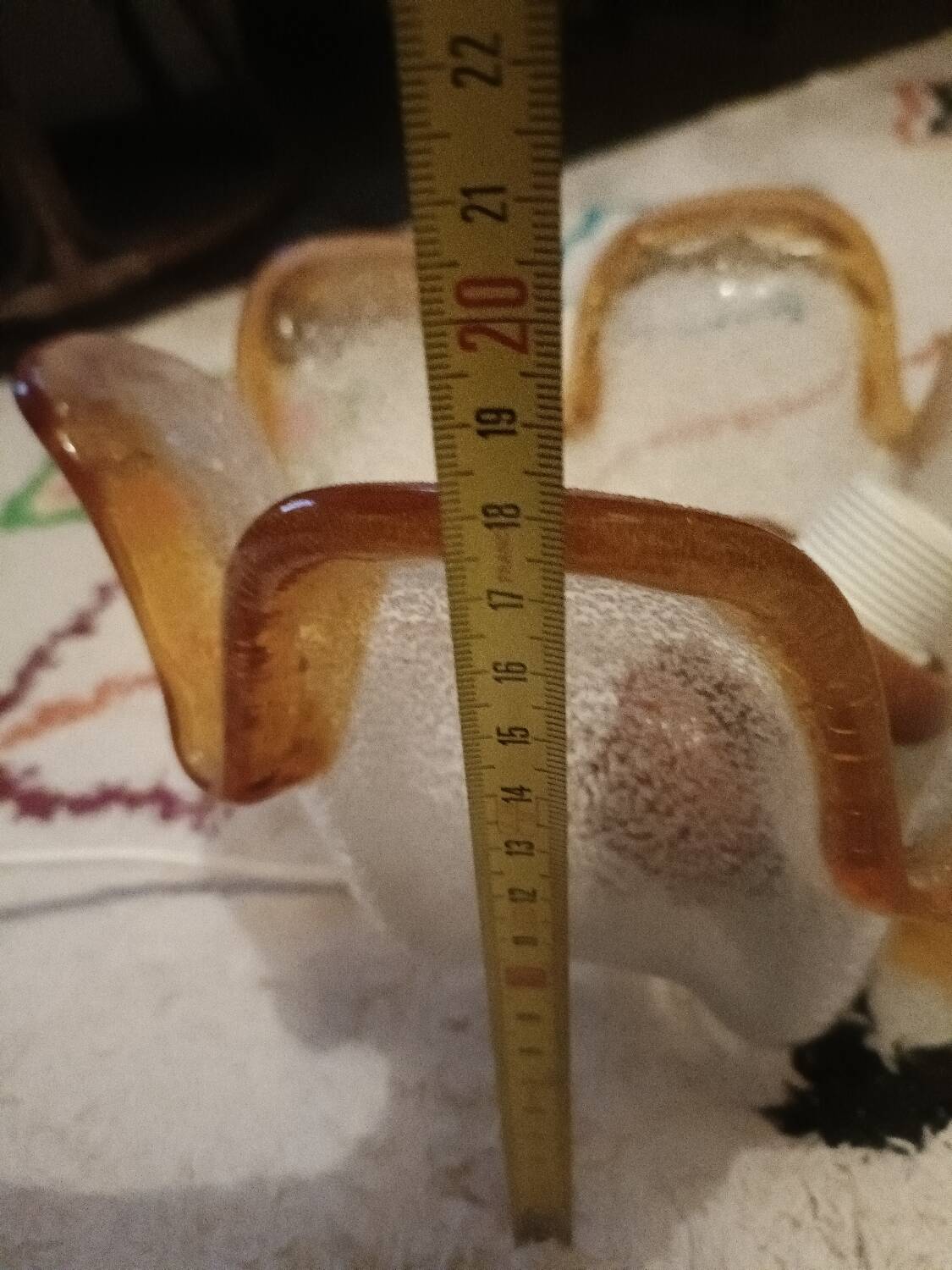 Suspension verre soufflé de Murano, 50'