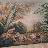 Tapestry "the sleeping shepherdess"