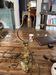 Art Nouveau torch lamp base in gilded bronze by Susse Frères & Robert.