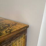 Antique chest of drawers with painted decor